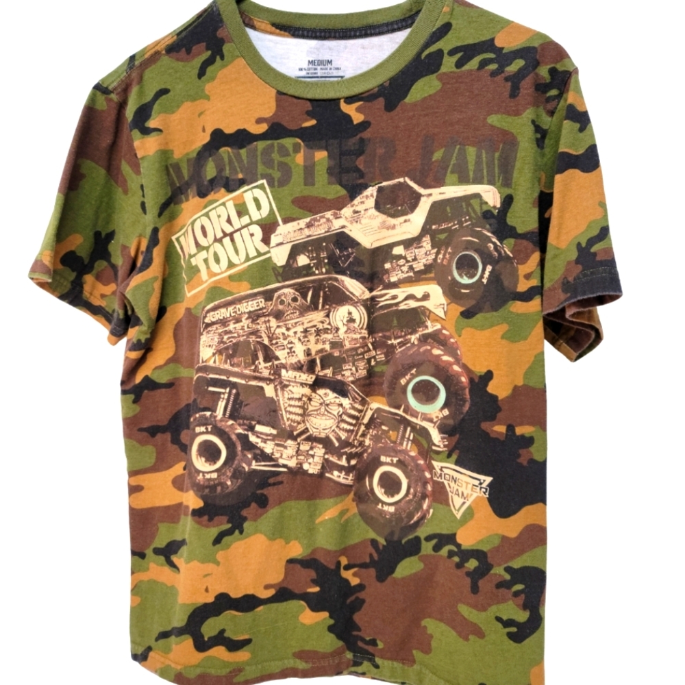 Monster Jam World Final Camo Tee